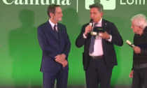 Premio Rosa Camuna a Marco Galbiati. "Il grazie più importante va a mio figlio Riccardo"