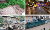Nubifragio su Lecco: mezz'ora di delirio, danni e disagi