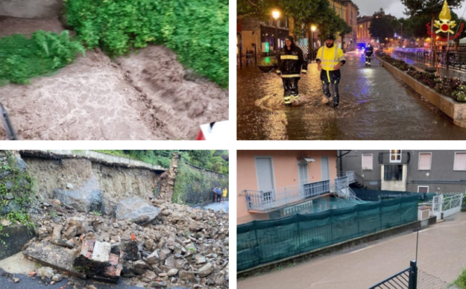Nubifragio su Lecco: mezz’ora di delirio, danni e disagi