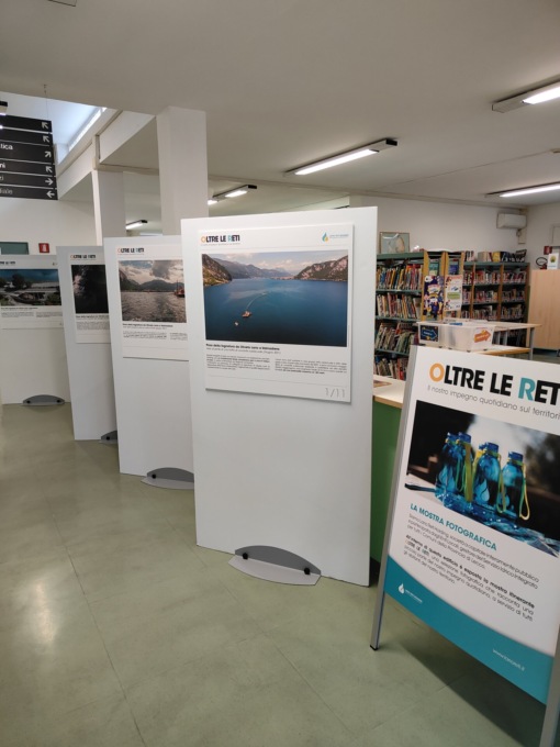 “Oltre le reti”: in mostra le opere di Lario Reti