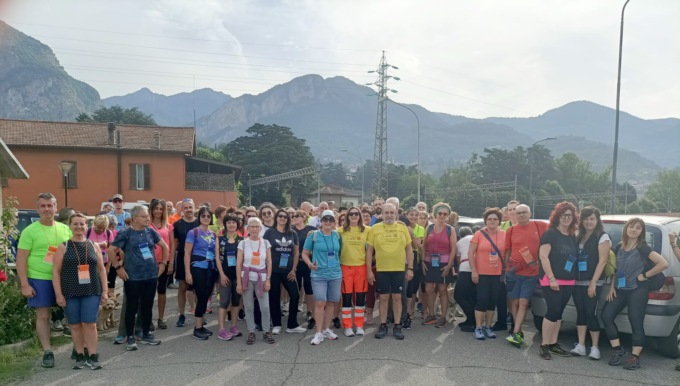 In 200 alla camminata benefica 4 Passi sull’Adda