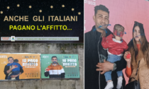 "Io pago l'affitto", De Capitani passa all'attacco con controcartelloni: "Anche gli italiani lo pagano"