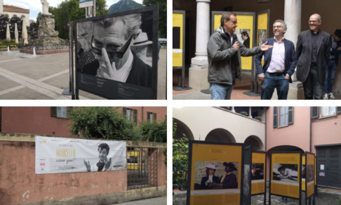 “Marcello vieni qui!”: inaugurata la mostra “antipasto” del Lecco Film Fest 2024