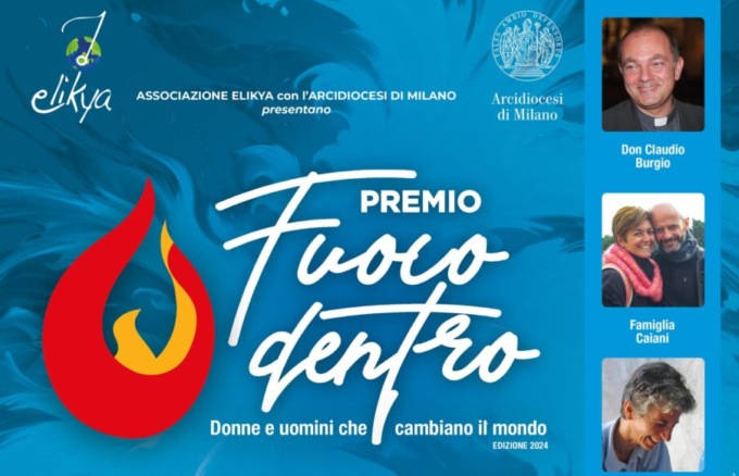 “Fuoco dentro”, premiati anche Carlo Alberto Caiani e Sara Pedroni della cascina dei padri Somaschi