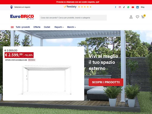 EuroBrico, oltre 40.000 articoli per il bricolage, il Fai-Da-Te e il giardinaggio