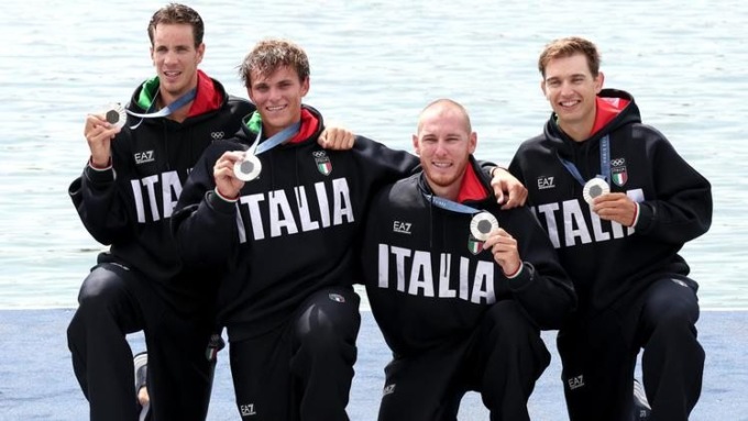 Olimpiadi:  Andrea Panizza medaglia d’argento nel Quattro di Coppia Maschile. La gioia immensa