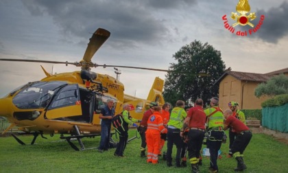 Cade per diversi metri da una casa a Missaglia, gravissimo 58enne