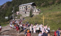 Madonna di Biandino: l'arcivescovo Delpini in Valle