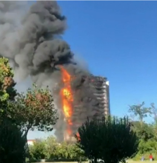 Maxi rogo della torre dei Moro, il lecchese  Mirko Reale Ruffino parte civile nel processo