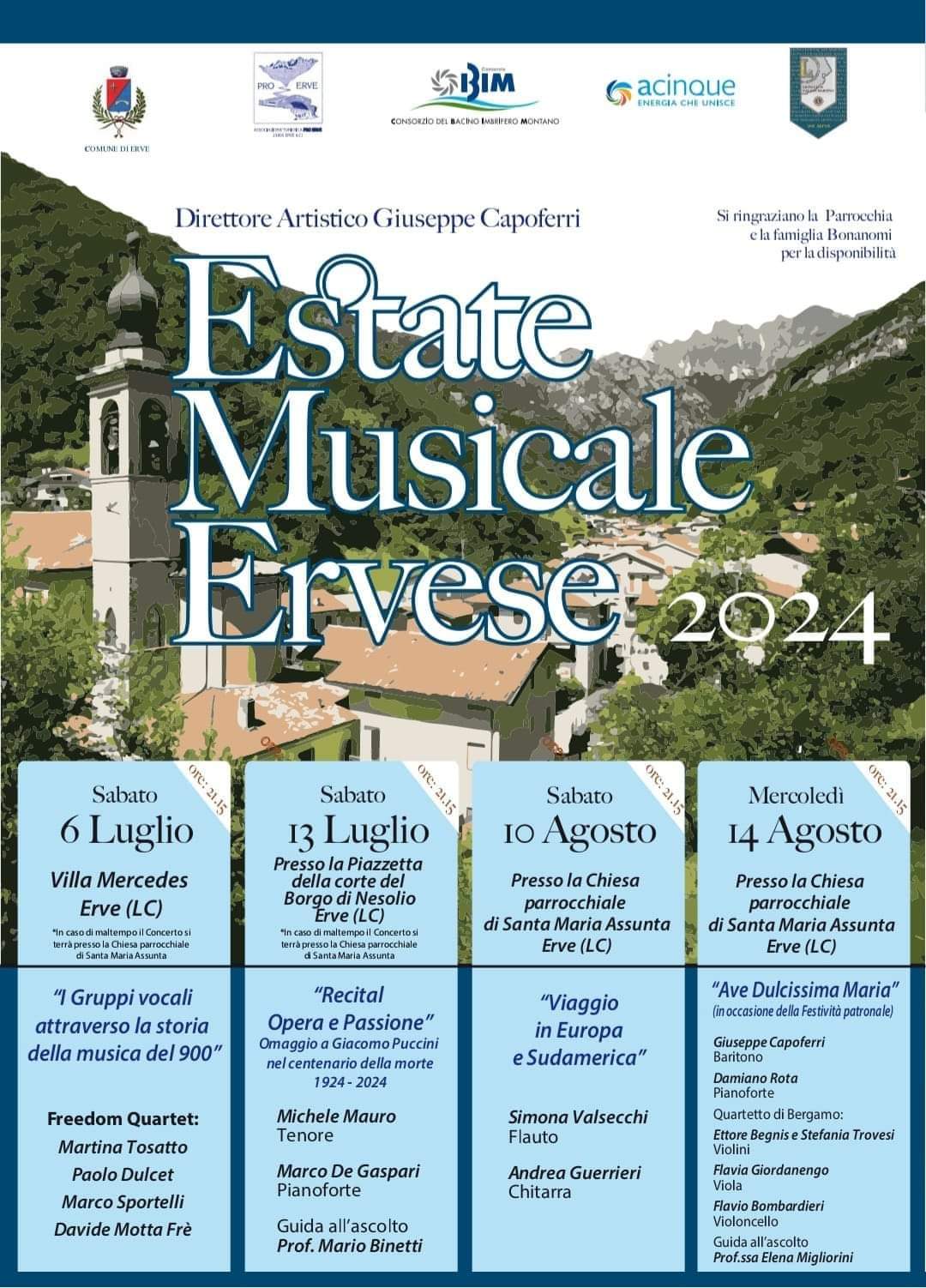 Estate musicale Ervese