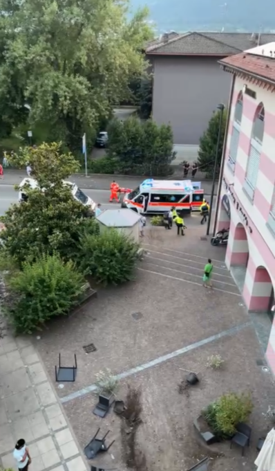 Litiga con gli avventori di una pizzeria, li investe con il suv e scappa