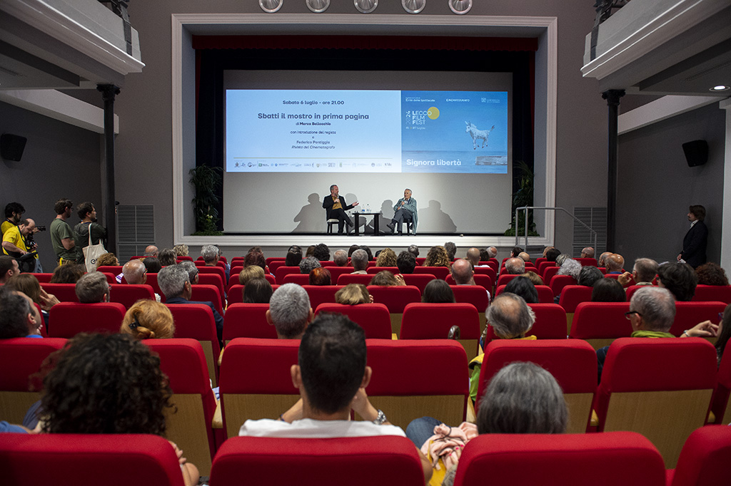 Marco Bellocchio con Federico Pontiggia (ph. Stefano Micozzi)