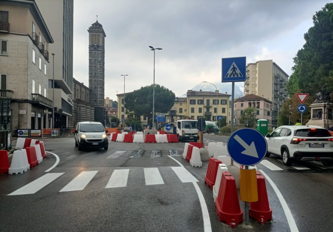 Ciao ciao new jersey: partono i lavori per le rotonde di via Dante e Piazza Manzoni