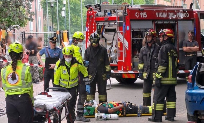 Bellano, grande partecipazione alla festa dei Vigili del fuoco