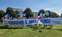 Anche una delegazione lecchese a Solbiate Olona contro il Comando strategico Nato