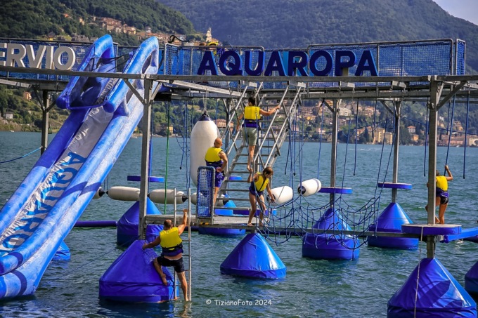 Aperto il Ninjapark a Dervio, unico in Italia