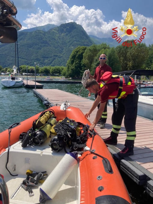 Colico: ritrovato il corpo del turista disperso nel lago