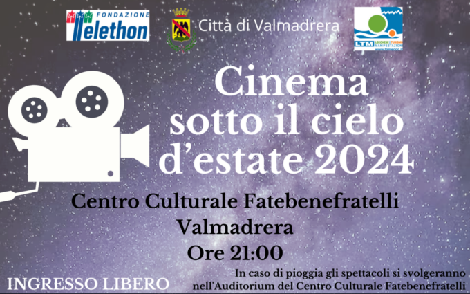 Valmadrera, prosegue la rassegna “Cinema sotto il cielo d’estate”