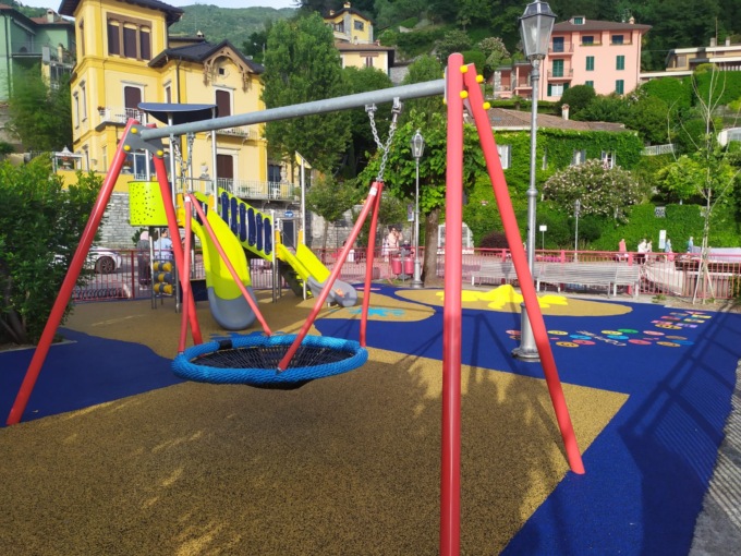 Terminati i lavori per il nuovo parco giochi di Olivedo, sabato la riapertura