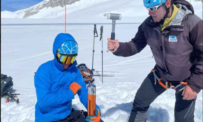 Valori record di neve sui ghiacciai lombardi: una stagione eccezionale per l’innevamento