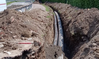 Quarto ponte: conclusa la prima parte dei lavori per la deviazione delle condotte fognarie al Bione