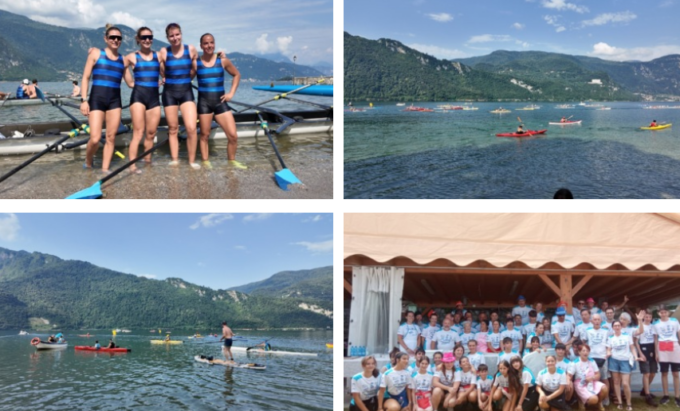 Remada di Abbadia: anche due campionesse olimpiche protagoniste
