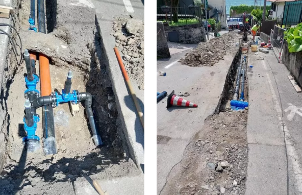 Lierna: terminata l’ottimizzazione della rete idrica di via del Torchio