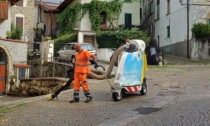 A Lecco pulizia straordinarie con l'aspiratore Glutton