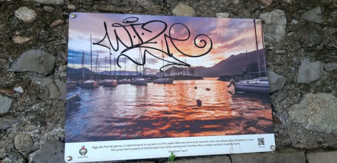 Dervio: vandalizzata la mostra fotografica permanente in memoria di Sandonini