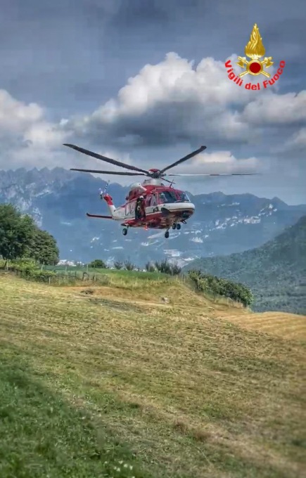 Si perde a San Tomaso: salvata dai Vigili del fuoco