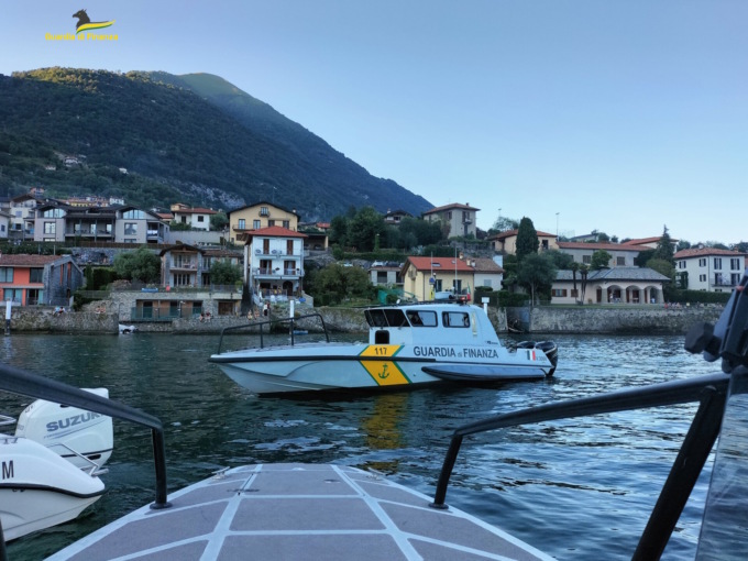 Controlli della Guardia di Finanza sul lago