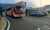 Calolziocorte: incendio alla Cartiera dell'Adda, 5 lavoratori in ospedale