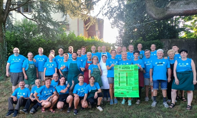 Record di presenze alla 36^ Festa Alpina di Valgreghentino grazie agli oltre 90 volontari