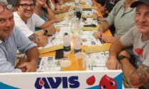 Avis Valgreghentino, una cena conviviale per condividere il valore del dono