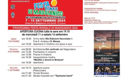 In arrivo la Festa rionale di Maggianico dal 7 al 15 settembre