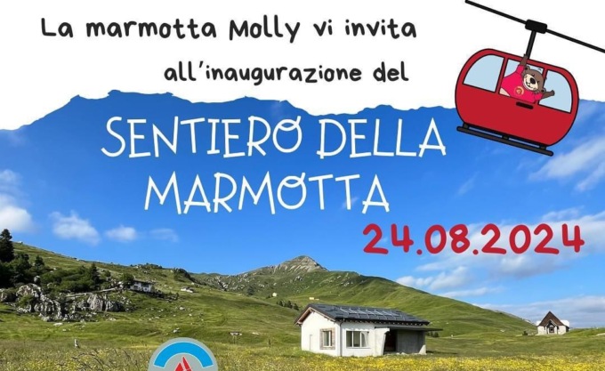 Domani ai Piani di Artavaggio l’inaugurazione del “Sentiero della marmotta”