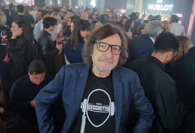 Claudio Cecchetto, il mitico produttore discografico a Lecco