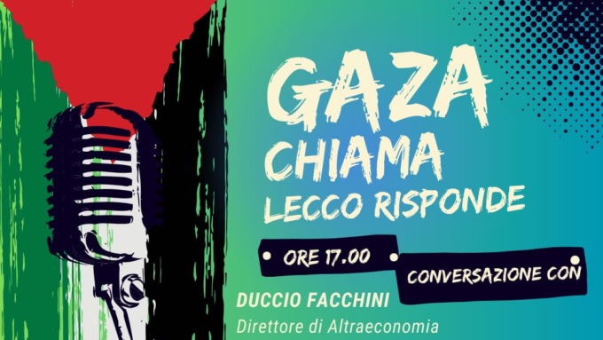 Gaza chiama Lecco Risponde: in Villa Sirtori una giornata di solidarietà per la Palestina