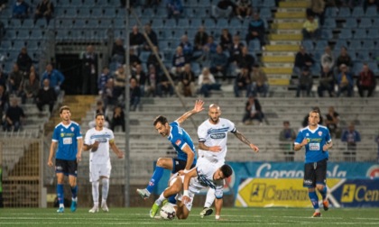 Novara - Lecco finisce 0 a 0. Terzo pareggio consecutivo per i blucelesti