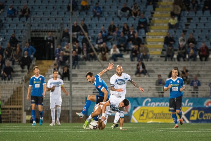 Novara – Lecco finisce 0 a 0. Terzo pareggio consecutivo per i blucelesti
