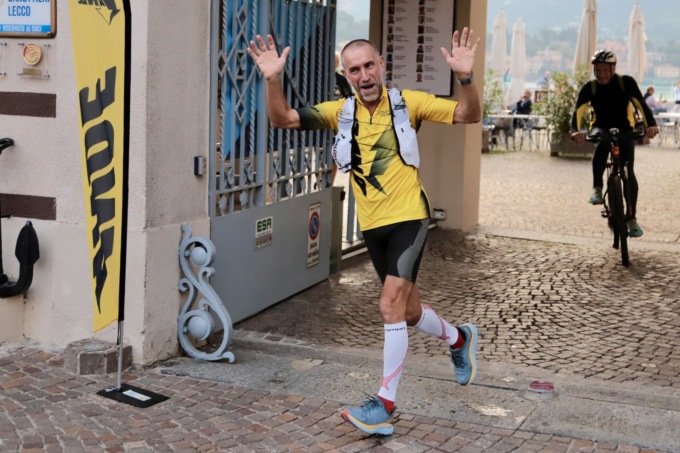 Dopo Genova e Venezia, Crippa punta ai 320 km della Lecco-Pisa