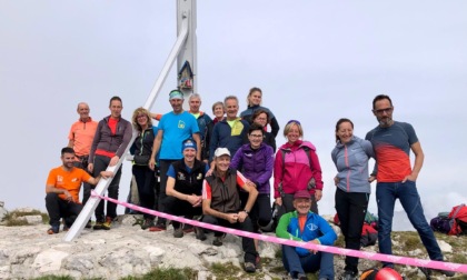 Il Cai Strada Storta sulla ferrata Maurizio