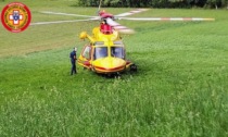 Intervento del Soccorso alpino per un climber infortunato sul "Muro del butch"