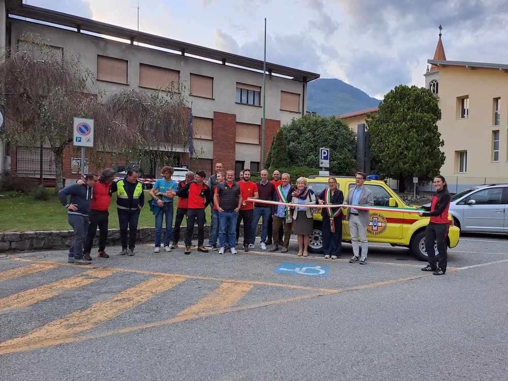 Soccorso Alpino: nuovo fuoristrada per la Stazione Valsassina