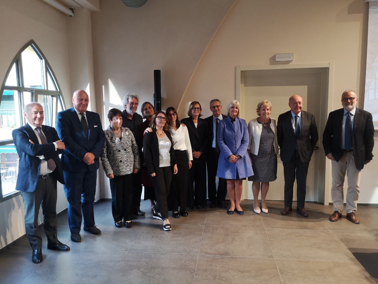 Foto di gruppo della Fondazione comunitaria