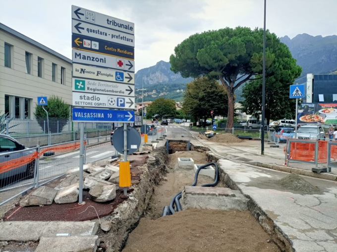 Teleriscaldamento: via Besonda chiusa in salita fino a fine mese