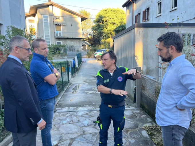 Maltempo a Lecco: sopralluogo nei Comuni più colpiti