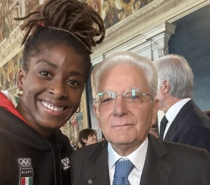 Myriam Sylla prima dal presidente Mattarella e poi  Ballando con le Stelle