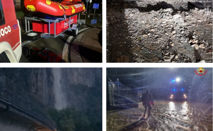 Maltempo: Lecco Ballabio chiusa fino a mercoledì sera. Oltre 130 interventi dei Vigili del fuoco