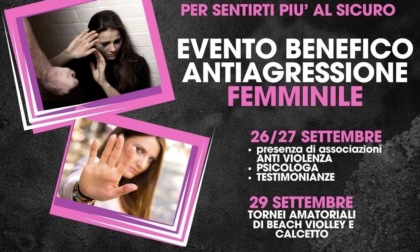 Civate, un evento benefico antiaggressione femminile: il 26 e 27 lezioni di autodifesa; il 29 tornei amatoriali